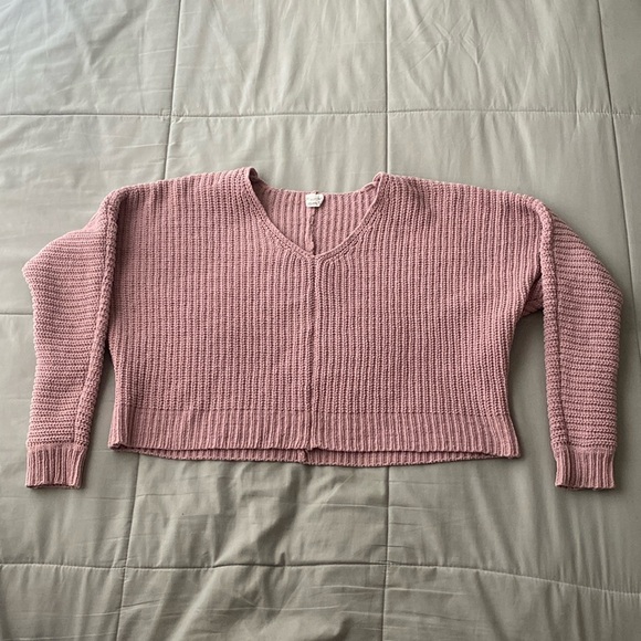 Essentials Full Tilt Tilly’s Pink Sweater - Picture 2 of 4